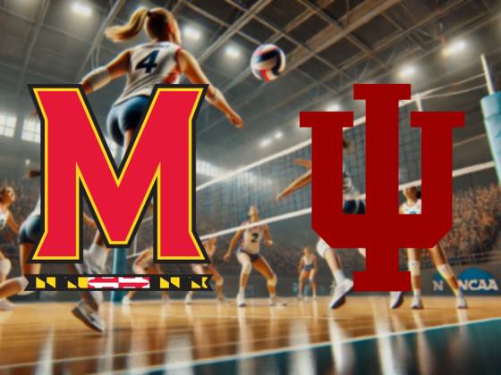 Maryland Terrapins at Indiana Hoosiers Women's Volleyball